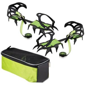 Axes Axes de glace grimpant Crampons HighDensity Manganais Steel Ski extérieur 14 dents pour la randonnée enneigée et 231005