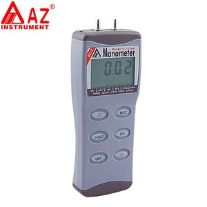 AZ8215 manomètre différentiel numérique AZ manomètre précision électronique testeur de pression sous vide compteur 15psi 11 unités RS232