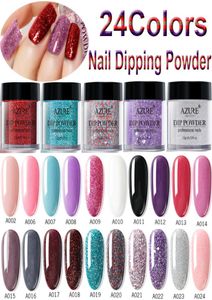 Azure Beauty Dipping Powder Glitter Gradient Color Nail Dip Powder Decorations 23 Colors8602126