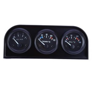 B735 52MM 3 en 1 compteur de voiture jauge automatique température de l'eau capteur de pression d'huile Triple Kit238n