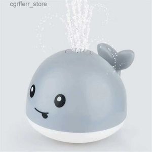Baby Bath Toys Bathing and Water Playing Toys Toys Toys Induction Luminescence WaterJet Whale imperméable Design cool