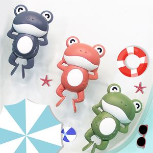 Baby Bath Toys For Children New Swimming Bathing Toy Cartoon Animal Bathroom Classic Cute Frogs Clockwork 0 12 Months 1111