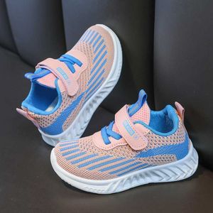 Zapatillas de deporte Unisex para bebés, niños y niñas, tela transpirable con Velcro, zapatos deportivos informales para niños de 2 a 18 años, T21N10LS-05 antideslizante G1025