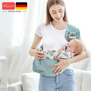 Baby Carries Cotton Wrap Sling Carrier Newborn Safety Ring Kerchief Baby Carrier Comfortable Infant Kangaroo Bag230S