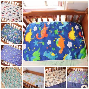 Baby Changing Mat Cartoon Cotton Sheet Waterproof Baby Changing Pad Nappy Urine Pads Table Diapers Game Play Cover Infant Mattress