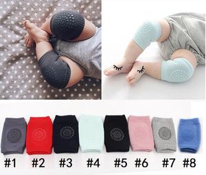 Genouillères d'extérieur de sécurité pour bébé, support rampant pour enfant, antidérapant, 80% coton, compression des mollets, rotule, protection du genou pour cyclisme MK15