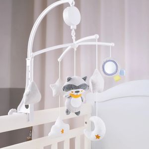 Baby Crib Mobiles Rattles Music Toys Educational Bel Bell Carrousel For Cots Infant 012 mois Borns Cadeaux 240409