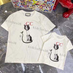 Baby Designer Kid T-shirts Summer Girls Boys Fashion Tees Niños Niños Casual Tops Letras impresas T-shirts 10 colores