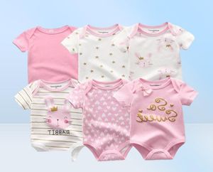 Baby Kids Maternity Drop Livrot 2021 EST 6PCSLOT Girl Cabille Roupa de Bebes Boy Clothes Baby Clothing Setts Born Born Cott1625699