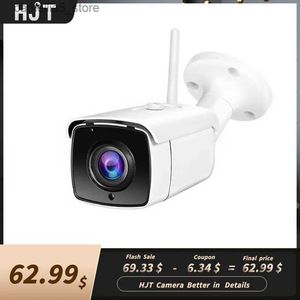Caméra de surveillance pour bébé HJT 4K 8MP IMX415 5x Zoom WIFI IP Vision nocturne infrarouge Détection humaine Carte TF Audio Camhi Surveillance de sécurité extérieure Q240308