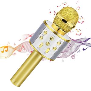 Bébé musique son jouets sans fil karaoké microphone portable karaoké micro audio pour enfants scène musicale jouet musique chant haut-parleur pour filles enfants cadeau 230629