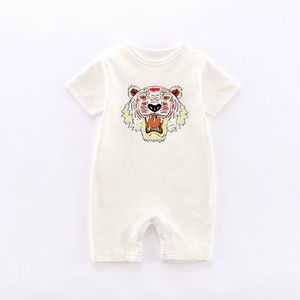 bébé pur coton barboteuses garçons filles designer imprimer été à manches courtes et à manches longues combinaison nouveau-né barboteuse