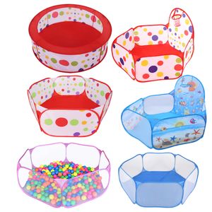 Baby Rail Pliable Enfants Ocean Ball Pool Tent Kids Play Outdoor Game Large for Pit 230519