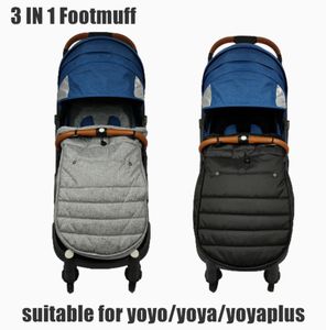 Cochecito de bebé, saco de dormir cálido a prueba de viento para Yoyo Yoyaplus Bugaboo Bee35, accesorios para cochecito de bebé, saco de dormir de invierno 7961066