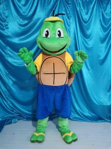 Costume de mascotte de tortue de bébé, déguisement pour Halloween, fête de carnaval, personnalisation de support
