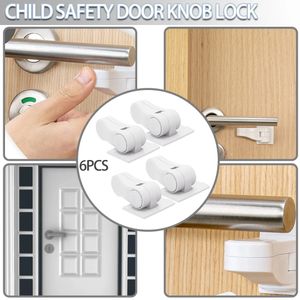 Baby Walking Wings Children Safety Abs Anti Open Handle Locks Door Lever Lock Kids Doors SelfadaSion Home Protection 231211