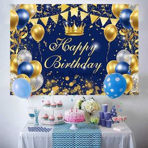 Background Material Gold Glitter Happy Birthday Party Backdrop For Photo Black Happy Birthday Adult Theme Party Decoration Supplies DIY Backdrops YQ231004