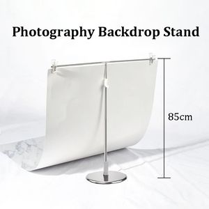 Background Material Pography Po Backdrop Stands Adjustable TShape Frame Support System With Clamps for Video Studio 230626