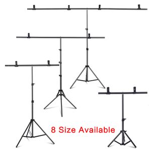 Background Material Pography Po Studio TShape Backdrop Stand Frame Support System Kit For Video Chroma Key Green Screen With 230626