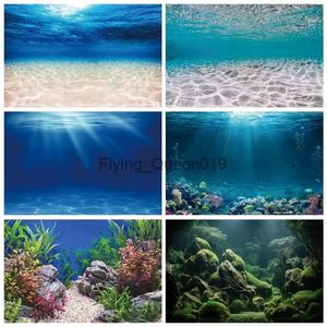 Background Material Seabed Fish Tank Decor Landscape Backdrop Sea Ripple Sunlight Beach Photocall Baby Portrait Photo Studio Photography Background YQ231003