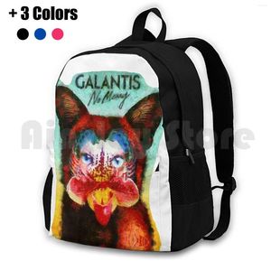 Backpack Galantis Randonnée en plein air Riding Climbing Sports Sag Musique Electronic Dance Group Band Concert