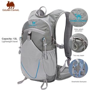 Backpack GOLDEN CAMEL 12L Mountaineering Backpack Waterproof Ultralight Climbing Bag for Men Backpacks Camping Hiking Cycling School Bag 230830