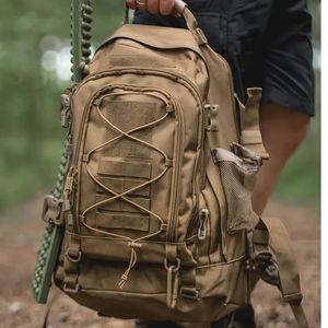 Backpack LQARMY 65L Military Tactical Backpack Army Molle Assault Rucksack Men Backpacks Travel Camping Hunting Hiking Expandable Bag 231017