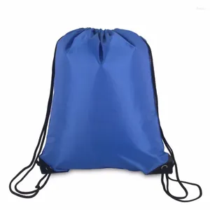 Mochila Bolsa de deportes portátil Zapato escolar 37 46 cm Mochila con cordón Correas de cincha negras para libros de viaje Zapatos