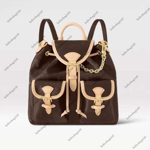 Sac à dos Style EXCURSION PM Sac à dos Femmes Voyage Sac à bandoulière M46932 Lady Designer Sac à main Sac à main Hobo Satchel Sporty Fourre-tout en cuir véritable Pochette Accessoires