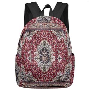 Sac à dos Vintage fleur bohême femmes homme sacs à dos étanche voyage école pour étudiant garçons filles sacs pour ordinateur portable Mochilas