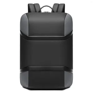 Mochila impermeable a impermeabilizar la computadora portátil de 15.6 pulgadas para hombres bolsas de viaje en bolsas escolares espacios