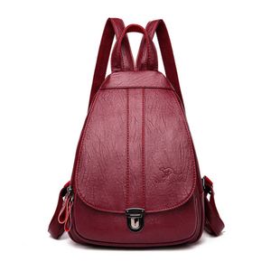 Sac à dos Nouvelle mode pour femmes polyvalent maman décontractée sac à dos grande capacité sac de voyage étudiant prépuce avec bon sac de texture 230817