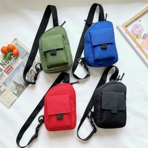 Mochilas Versión coreana Bolso de pecho para niños Deportes para niños Bolso pequeño Ocio para niños Paquete de mensajero de un solo hombro Paquete de estilo 220915