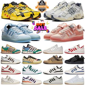 Bad Bunny Last Forum Casual Chaussures Forums Boucle Lows chaussure 84 hommes femmes Blue Tint low Cream Easter Egg White Pulse Aqua Celtics hommes femmes baskets baskets coureurs