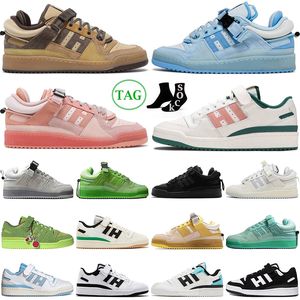 Bad Bunny Last Forum chaussures de course Forums Buckle Lows chaussure 84 hommes femmes Blue Tint low Cream Easter Egg White Clear Blue Celtics hommes femmes baskets baskets coureurs