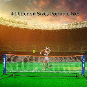 Badminton Sets 3.14.15.16.1M Portable Badminton Net Easy Setup Volleyball Net For Tennis Pickleball Training Indoor Outdoor Sports Wholesale 230907