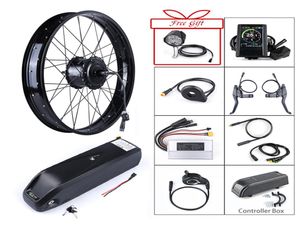 Bafang 48V 750W Cassette 175 mm Fat Bike Electric Conversion Motor Kit 20039 26039 Roue avec vélo électrique 48V 13AH 2613473