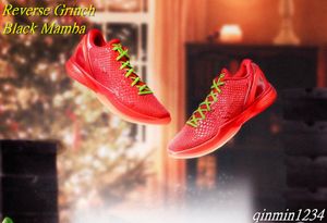 mit Box authentische 6 Protro Reverse Grinch Basketballschuhe 6s Black Mamba Bright Crimson Black Electric Green Man Outdoor Sports Sneakers FV4921-600 qinmin1234