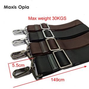 Piezas de bolsos Accesorios 38mm max 30KGS gancho fuerte cinturón de nylon accesorio hombres bolsos correa de hombro larga hombre maletín s reparación 221116