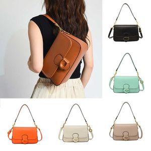 Bolsa Calidad Color Suave Diseñador Bolsas 230715 Hombro Monedero Mujer Mujeres Alto Sólido Cruzado Axila Versátil Luolh