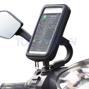 Bags Bicycle Motorcycle Phone Holder Waterproof Case Bike Phone Bag for Iphone Samsung Xiaomi Mobile Stand Support Scooter Cover