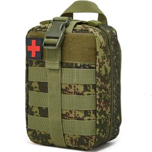 Sacs Camouflage Tactical Medical Sac Military First Aid Kits Pack Outdoor Sports Accessoires d'urgence Camping Survival Pouche