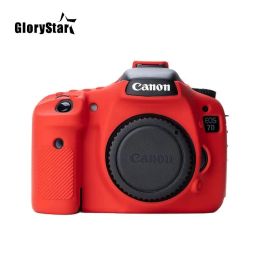 Sacs EOS 7D Silicone Armour Caméra caméra Case de couverture Body Cover Protector for Canon Eos7d Digital Camera