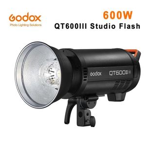 Bolsas Godox Qt600iii Qt600 Iii Flash de estudio Luz de fotografía LED 600w Sincronización de alta velocidad Incorporado 2.4g Sistema inalámbrico Lámpara de luz diurna