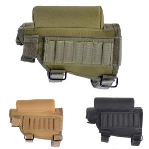 Bolsas nuevas cajas de rifle tácticas de lienzo de mejilla de mejilla de munición de munición de munición de munición de caza