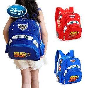 Bolsas Pixar Lighing Ueen Children Mochila 3D Cartoon Car Bag Stereo School Bols