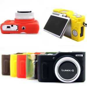 Sacs Soft Silicone TPU Skin Body Caoutch Rubber Camera Camera Sac Couvercle complet pour Panasonic Lumix GF9 GF10 GX800 GX850 GX900 GX950