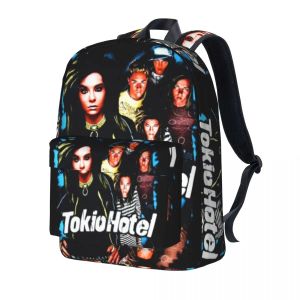 Bolsas de la mochila del hotel Tokio Fashion German Rock Girl Polyester Viajes Mochilas Big Modern High School Bolss Rucksack Regalo de Navidad