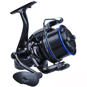 Baitcasting Reels Big Strong Metal Sea Fishing Reel 10000 9000 8000 Spool Line Cup 25KG Drag Long S Saltwater Spinning Coil 131BB 230613