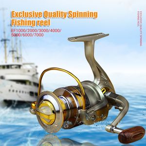 Baitcasting Reels Qualité exclusive All Metal Spinning Reel Line Winder Speed Ratio 5.1 1 to Ocean Sea Boat Rock Ice Fishing EF 230619